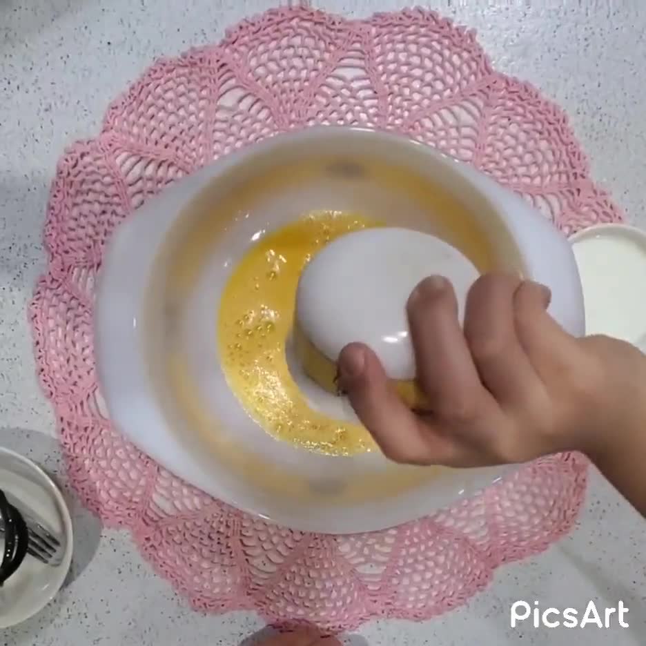 عکس مرحله 1 از دستور پنکیک 🥞🍓