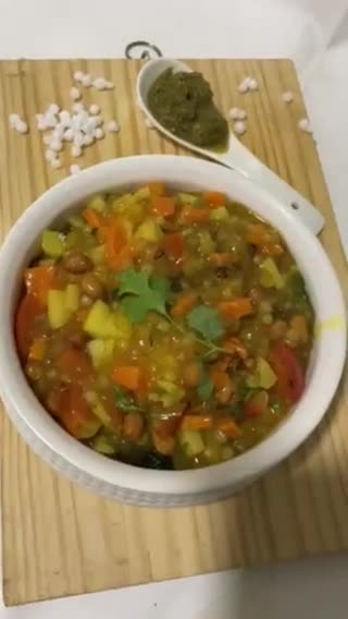 साबूदाना की पतली मसाला खिचड़ी (Sabudana ki masala khichdi recipe in hindi) रेसिपी चरण 7 फोटो