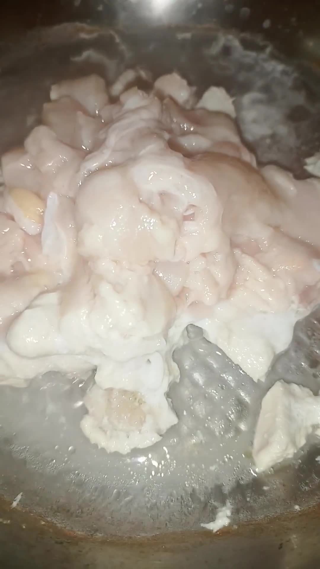 Gambar langkah 1 resipi Roti Roll-Up Wrap Ayam.