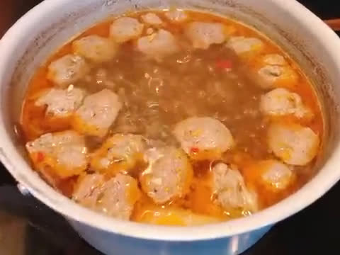 Hình bước làm 6 của món Bún Bò Huế Tái Gân Bò Viên