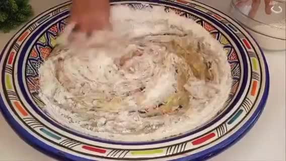 صورة لخطوة 2 من وصفة الفقاص البلدي المغربي