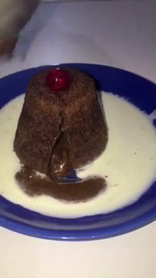 Foto del paso 7 de la receta Volcán de Chocolate