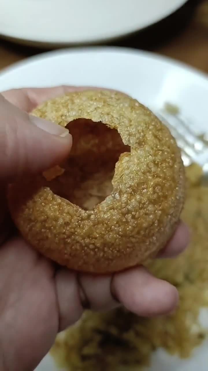 Foto langkah ke 3 dari resep Pani Puri Instant.