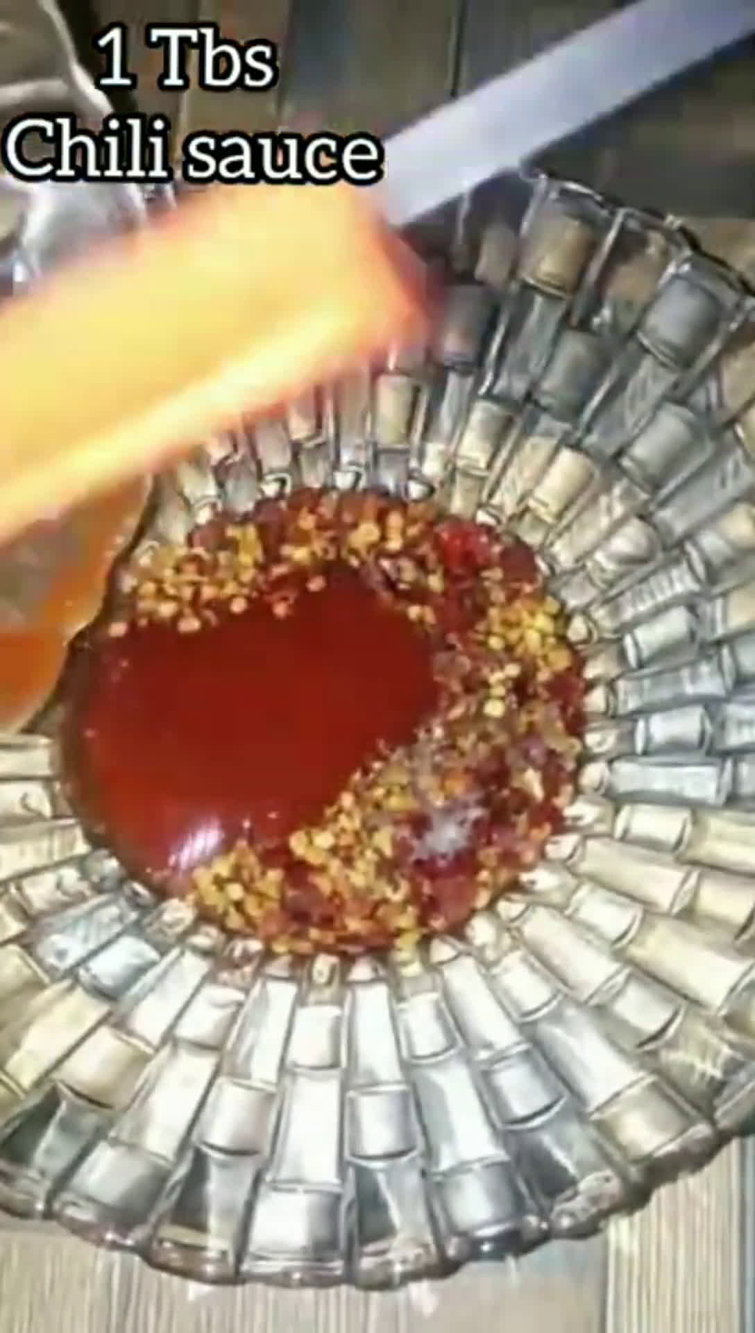 A picture of step 2 of Chilli Dipping Sauce.