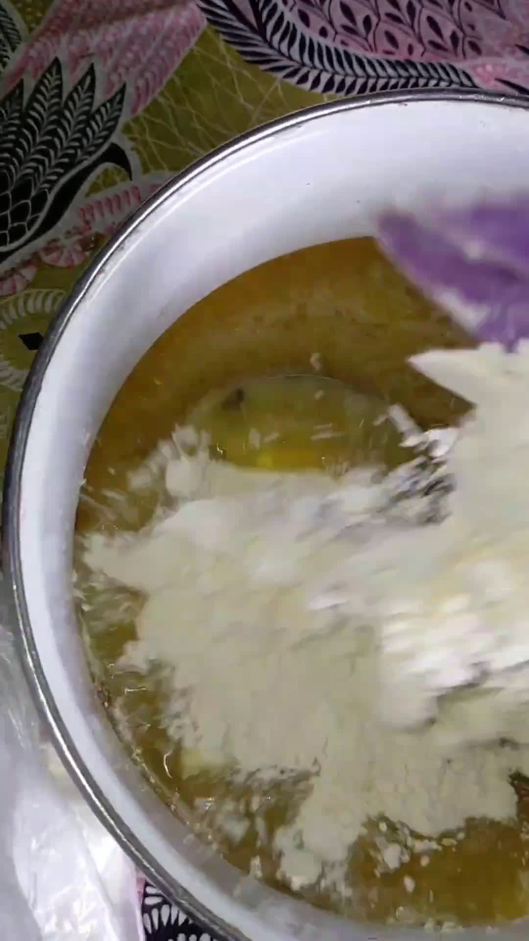 Foto langkah ke 3 dari resep Bakwan Udang Kuah Acar(resep lengkap dgn acarnya).