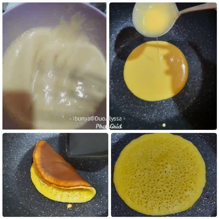 Foto langkah ke 4 dari resep PGBA25 Pancake Lipat.