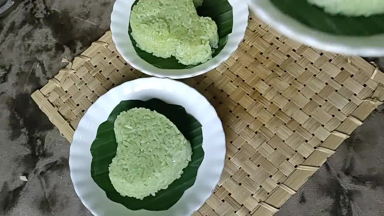 Foto langkah ke 6 dari resep Ketan Pandan Susu Keju (562).