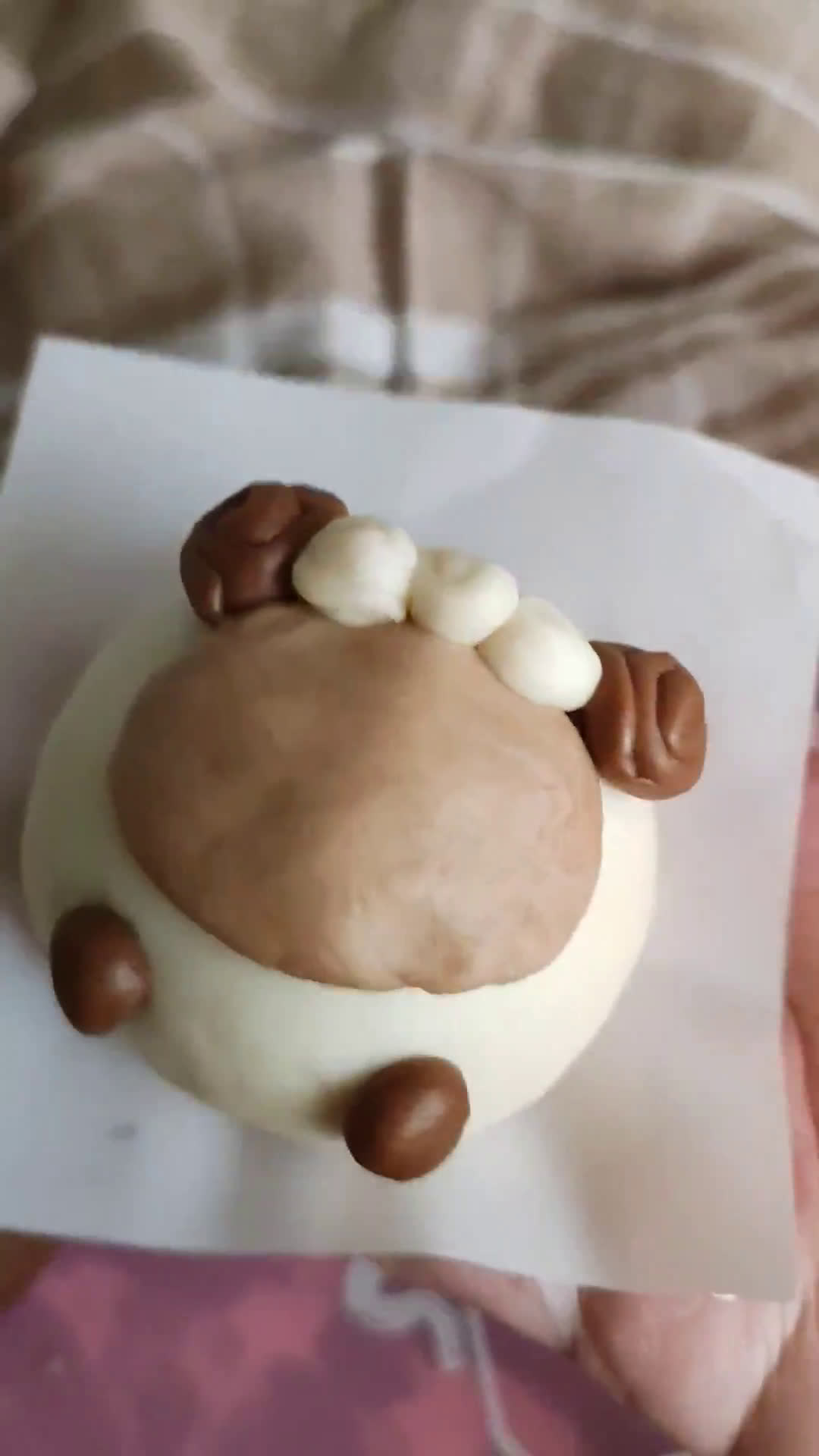 Foto langkah ke 3 dari resep Bakpao Isi Coklat.