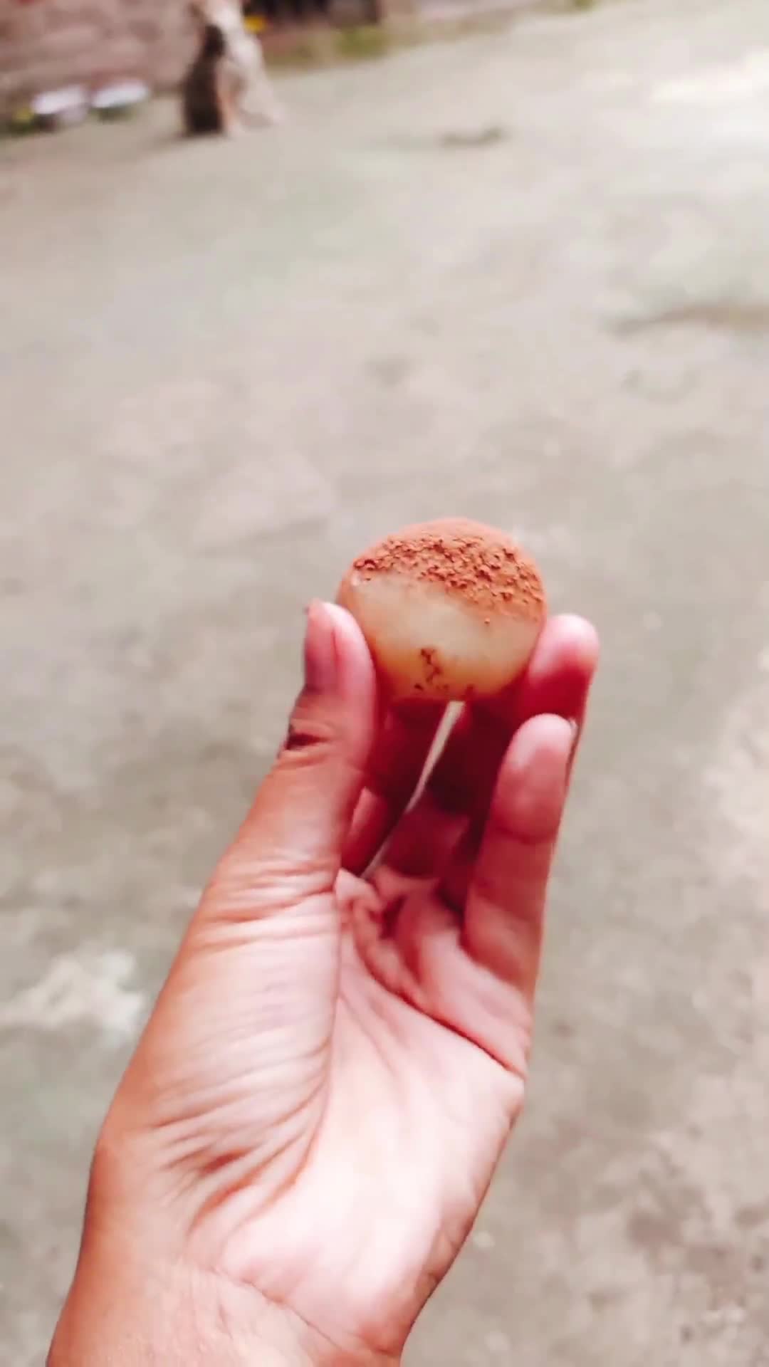 Hình bước làm 3 của món Mochi khoai tây