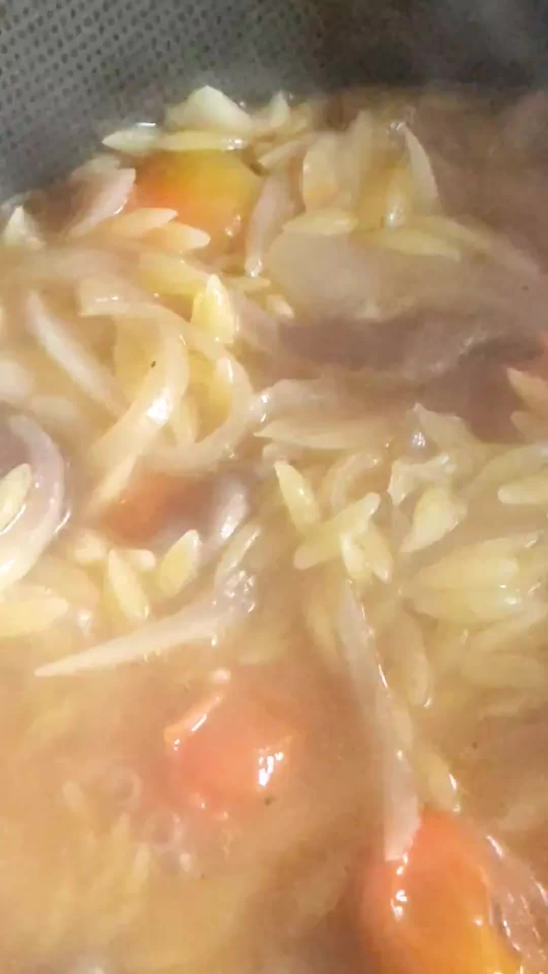 Foto del paso 3 de la receta: Orzo vegano one pot