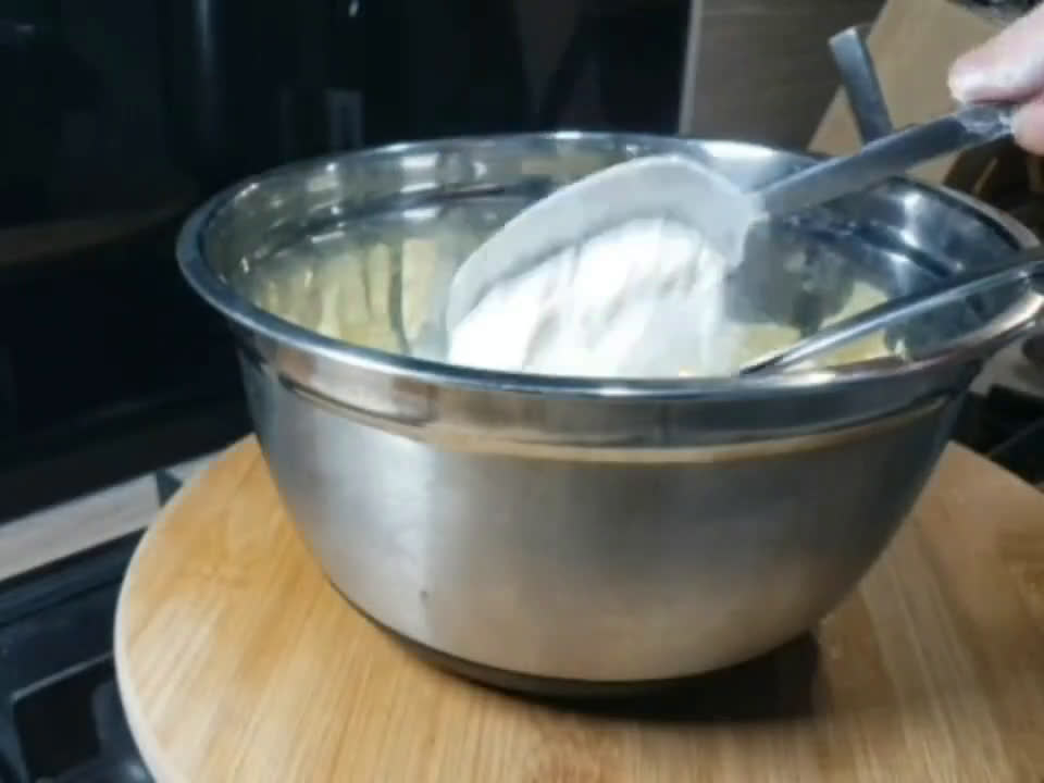 A picture of step 1 of Easy potato balls - fried leftover mashed potato pancakes recipe.