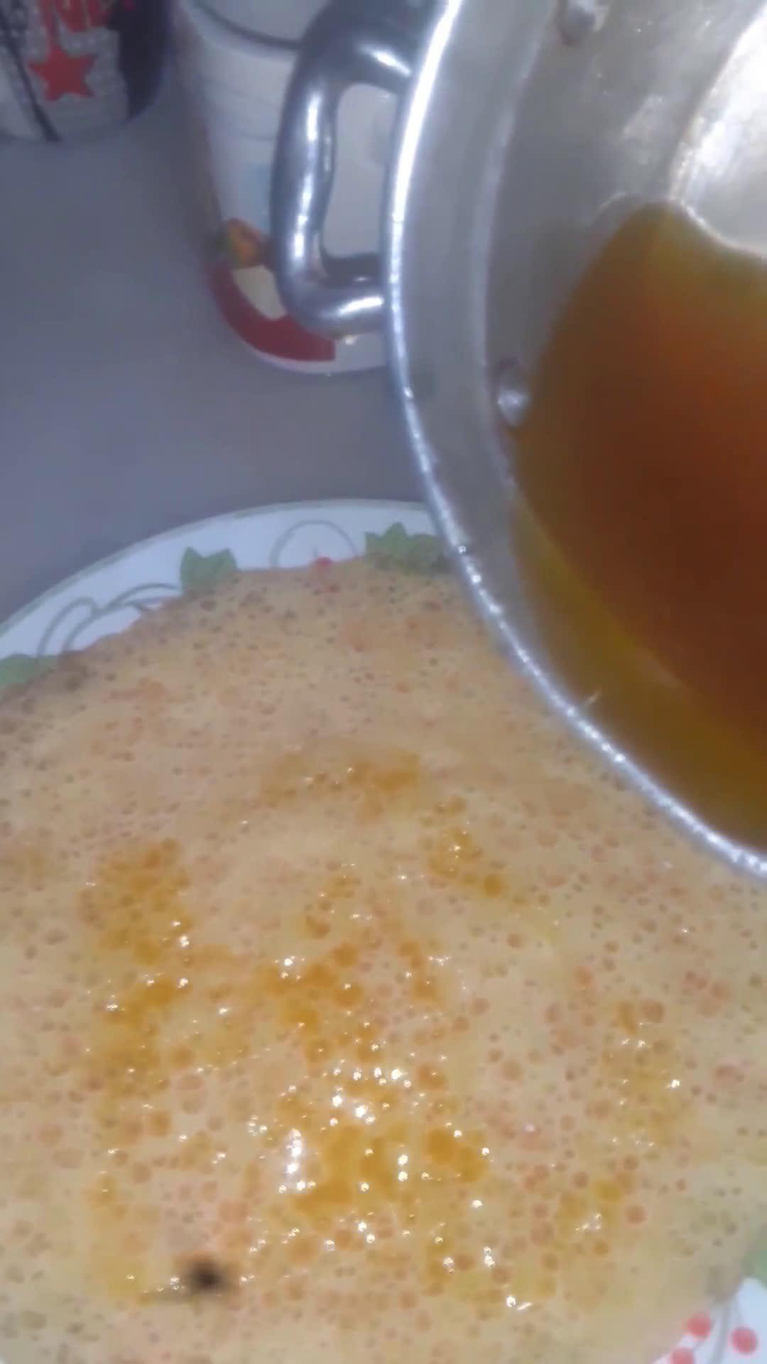 صورة لخطوة 5 من وصفة بغرير متقب بلا اختمار روعة 😉😋
