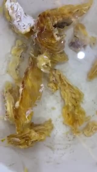 A picture of step 3 of Porridge beans with stockfish.