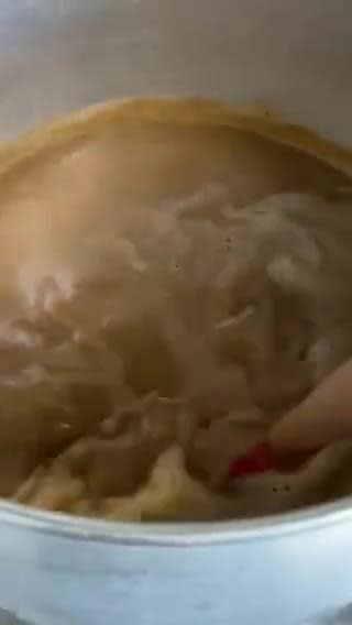 Gambar langkah 6 resipi Laksa.