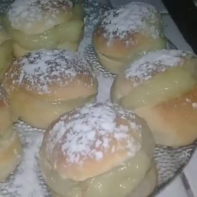Foto del paso 7 de la receta: Pancitos de leche rellenos de crema pastelera!!!!