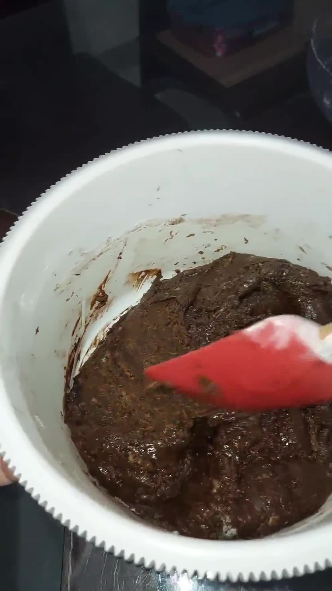Foto langkah ke 5 dari resep Soft Cookies Tripple Chocolate.