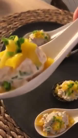 Foto del paso 5 de la receta: Cucharitas de melocotón con atún
