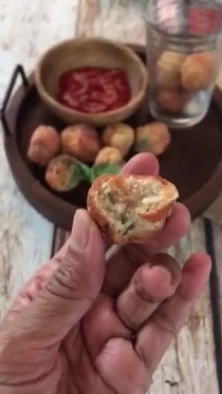 Foto langkah ke 4 dari resep Bola-bola Ayam Udang.