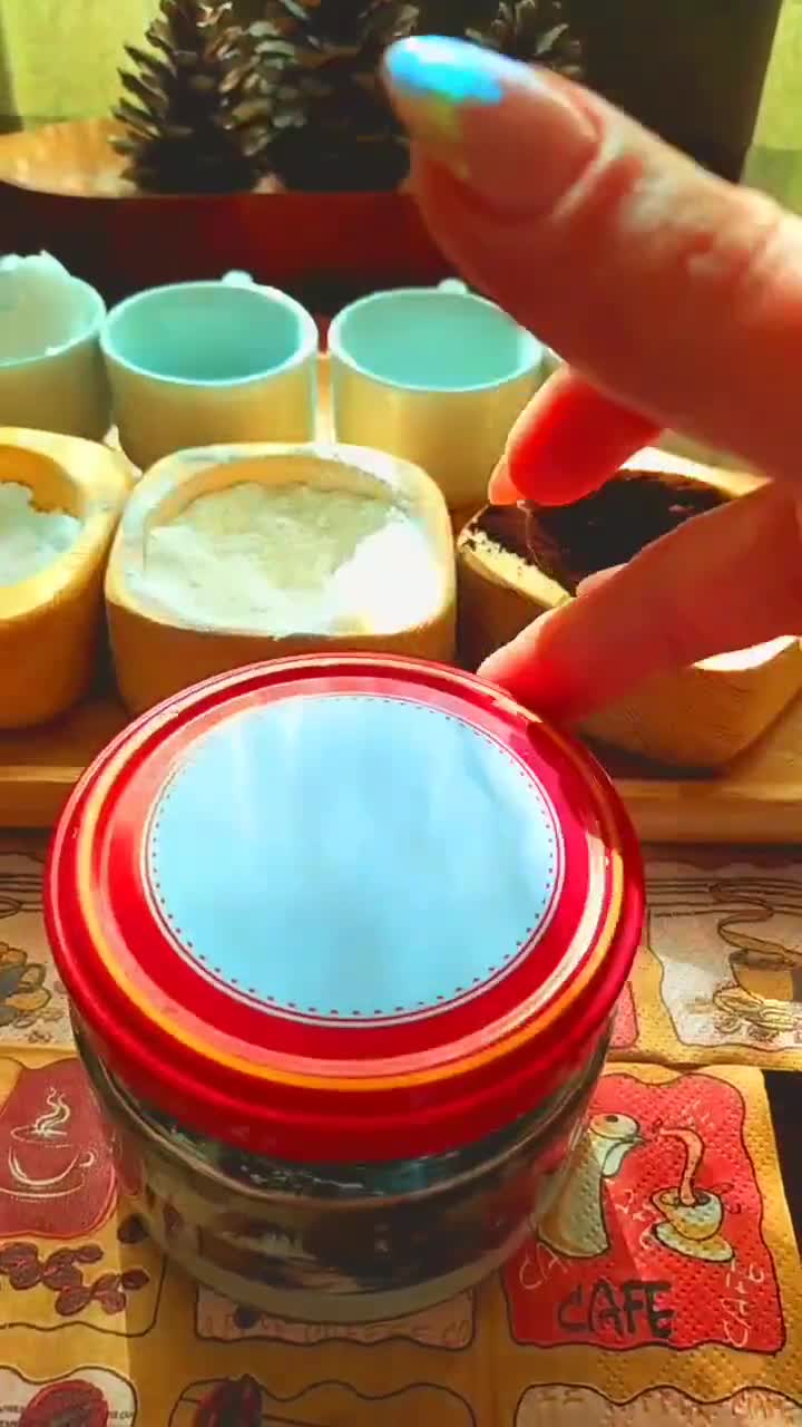 عکس مرحله 3 از دستور کیک ساده داخل شیشه مربا🙋