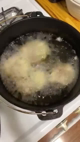 A picture of step 3 of Fried Smashed Potatoes.