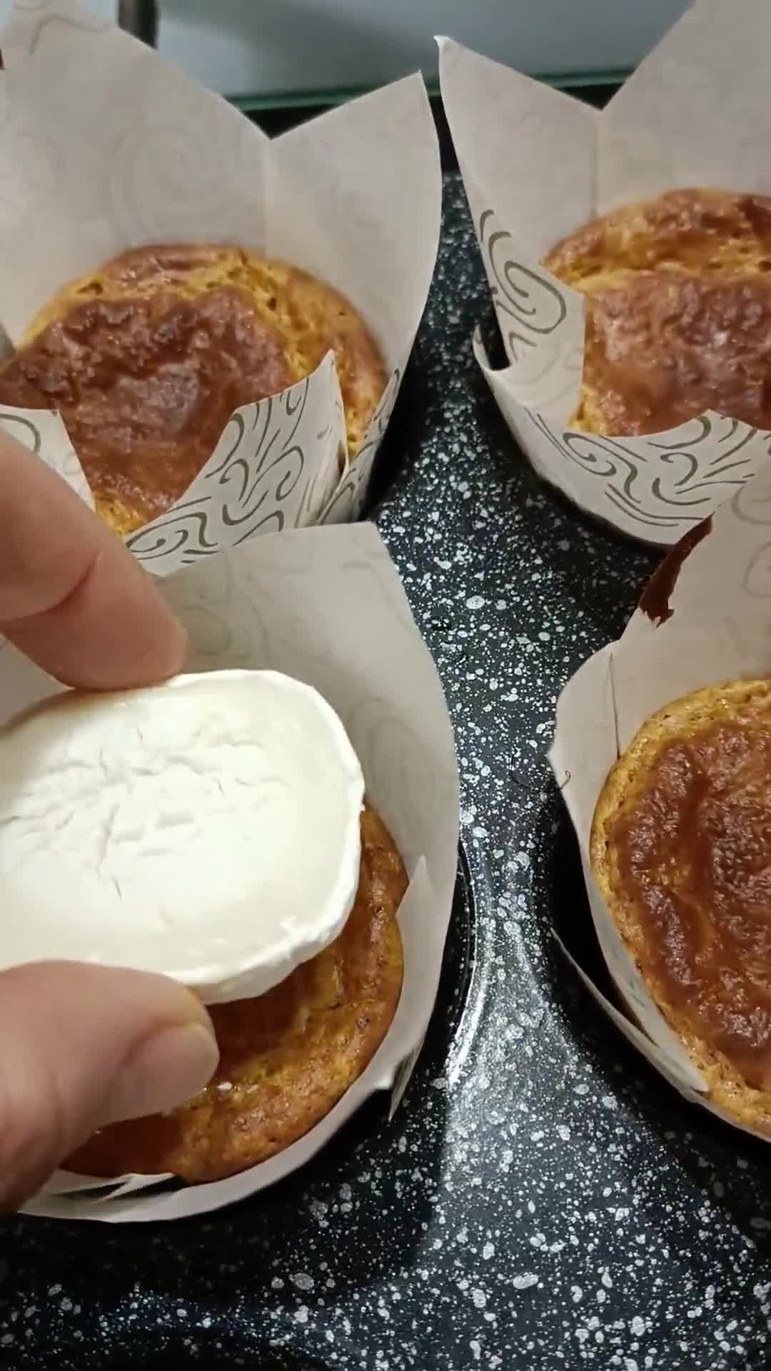 Une image de l'étape 5 de 🌱Muffin patate douce chèvre.