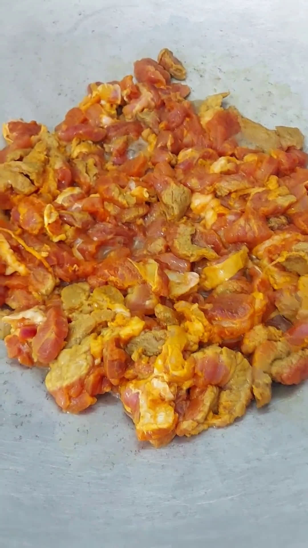 Gambar langkah 3 resipi Daging goreng kunyit (berjus).