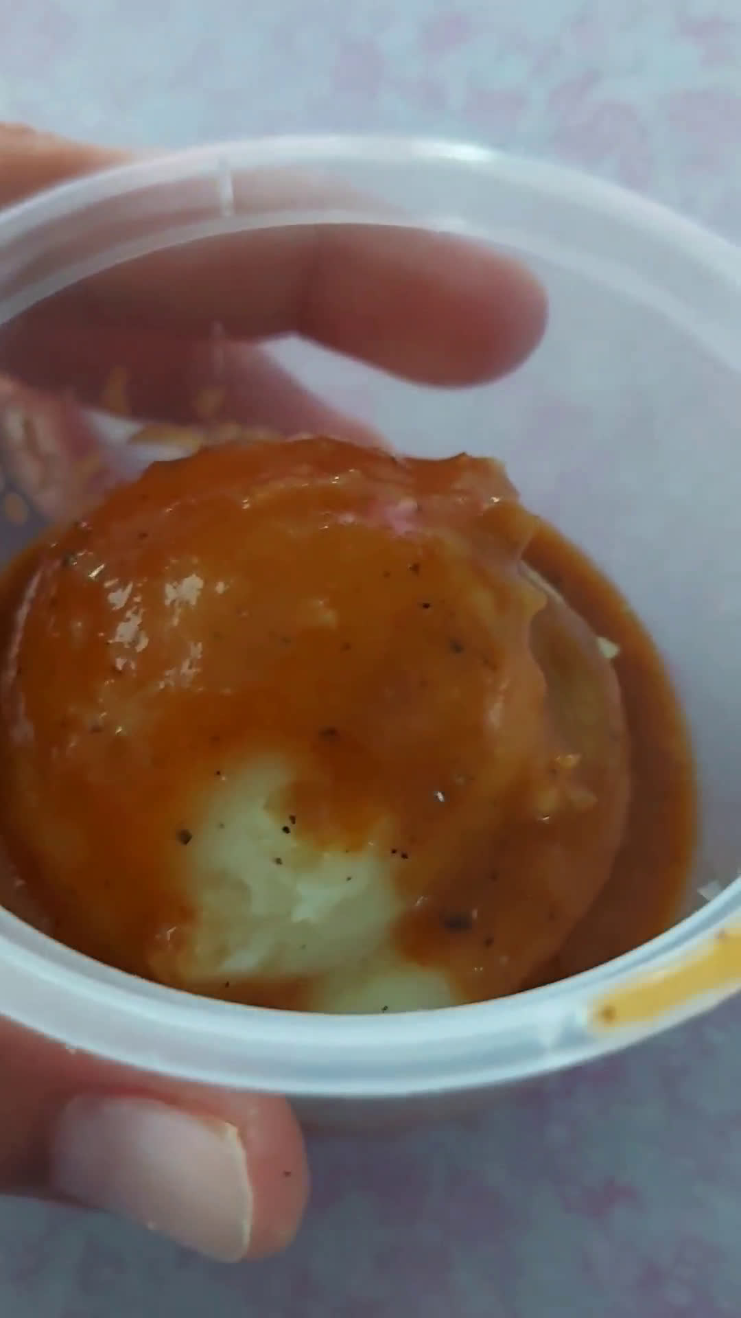 Gambar langkah 12 resipi Mashed potato ala² kfc.