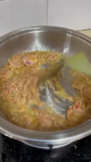 Gambar langkah 2 resipi Tempoyak Petai.