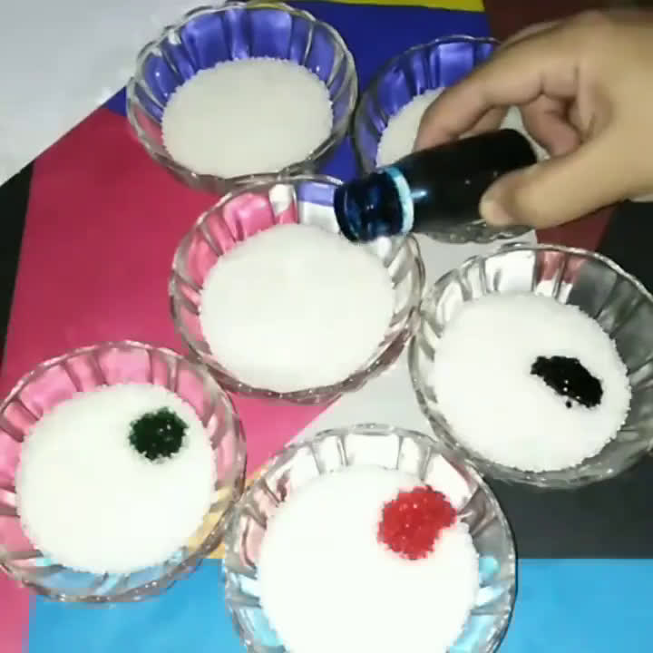 A picture of step 5 of Sanding Sugar.