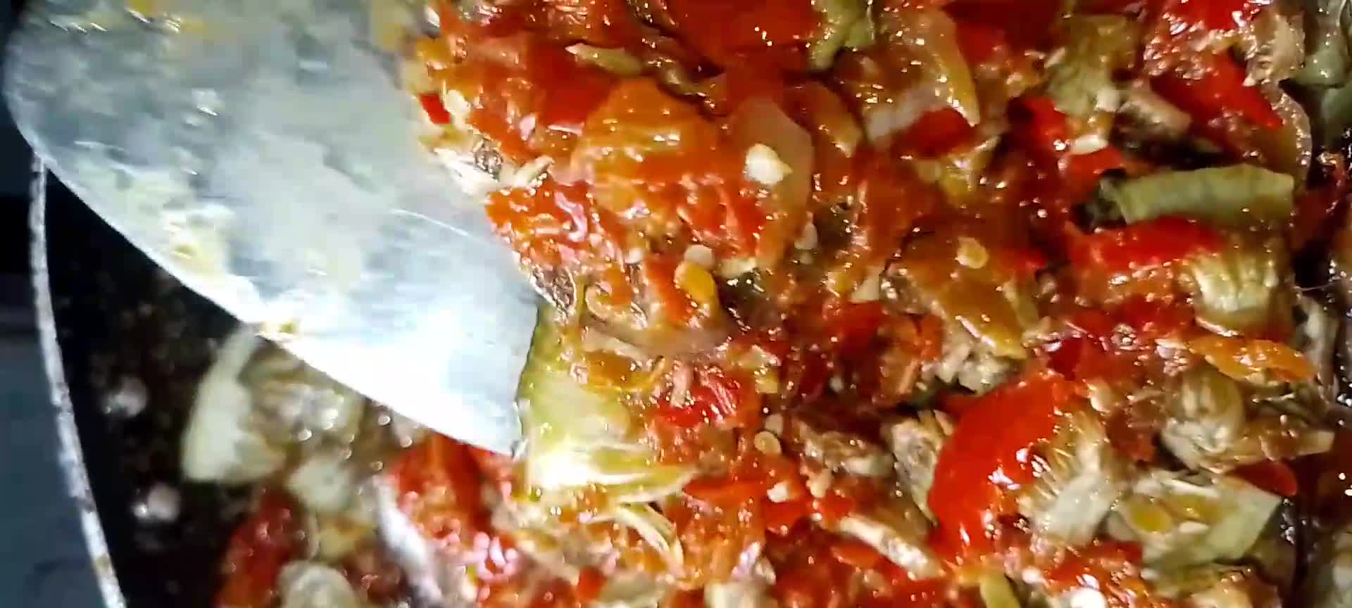 Foto langkah ke 5 dari resep Balado dendeng tuna dan nangka muda.