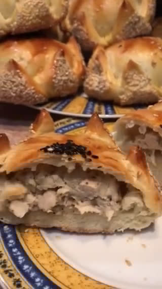 Фото кроку 7 до Пирожки с курицей.