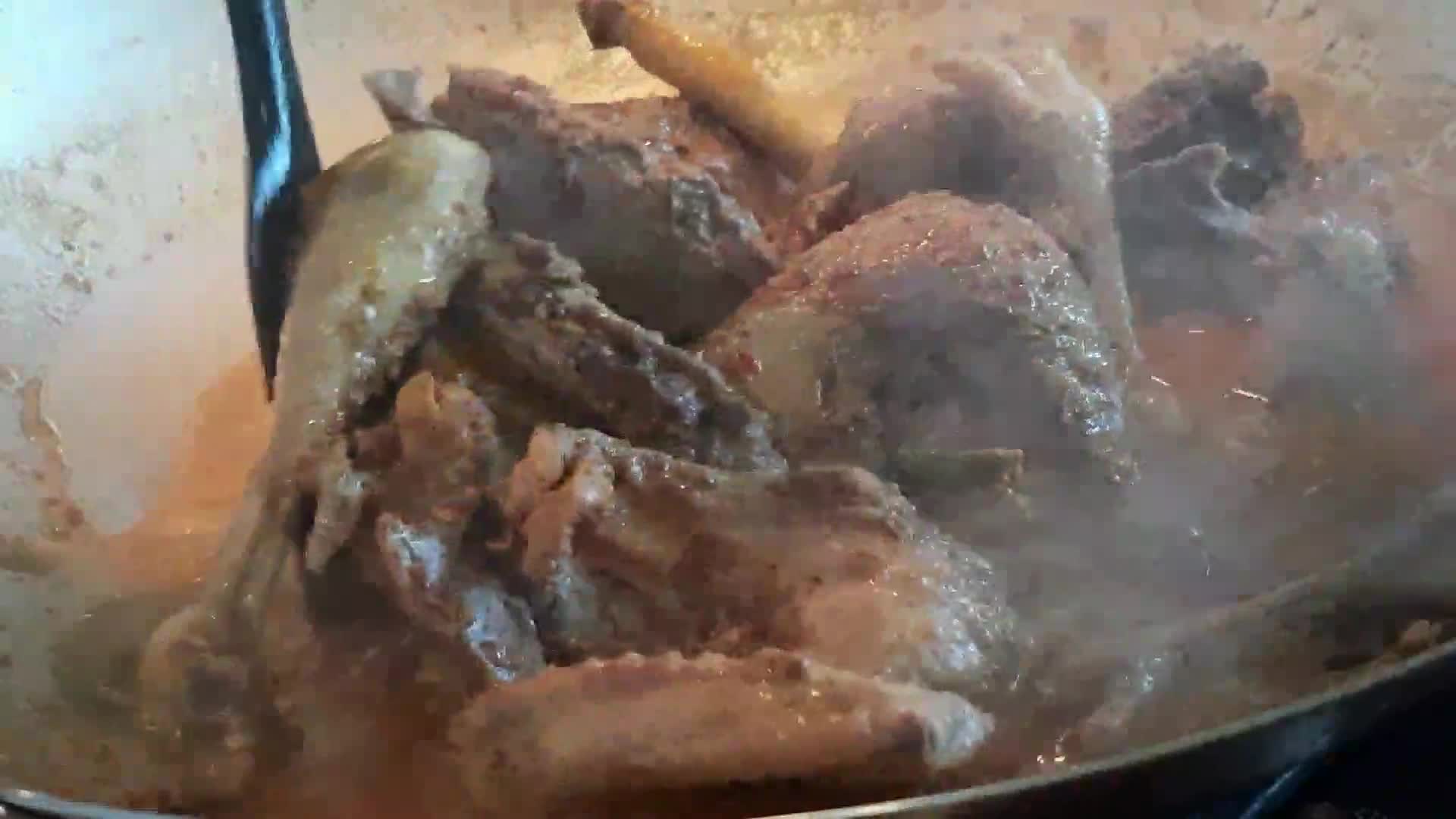 Foto langkah ke 5 dari resep 💕RENDANG AYAM BUMBU PRAKTIS.