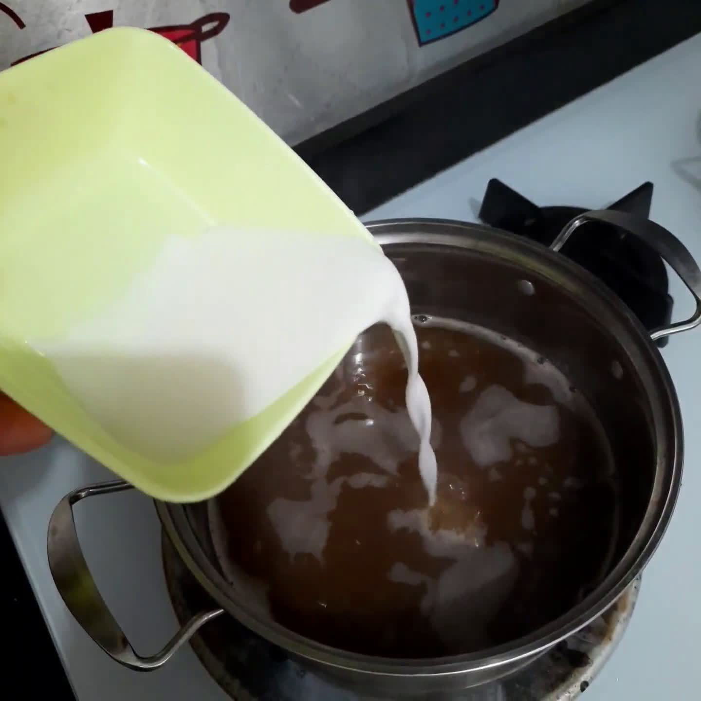 Foto langkah ke 5 dari resep Bubur Kacang Merah.