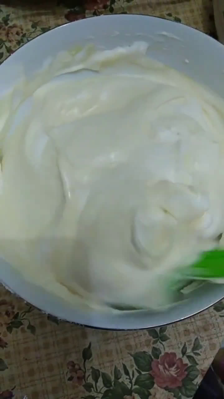 Foto langkah ke 6 dari resep Marble Chiffon Cake.