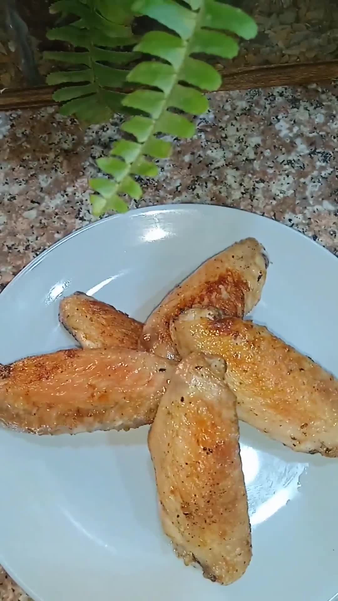 Une image de l'étape 4 de Ailes de poulet au four.