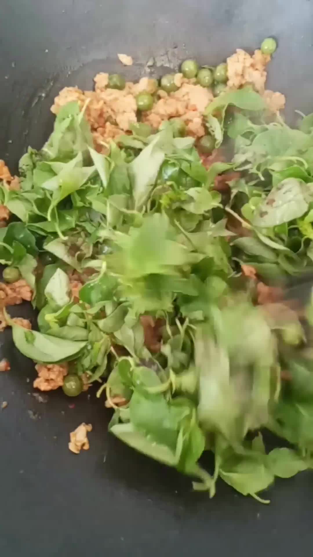Foto langkah ke 4 dari resep Ulukutek Oncom Leunca.