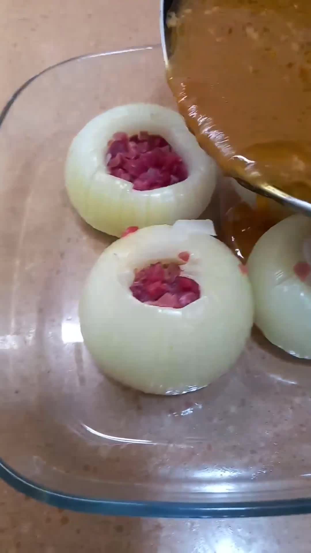 Foto del paso 6 de la receta: Cebollas rellenas de carne