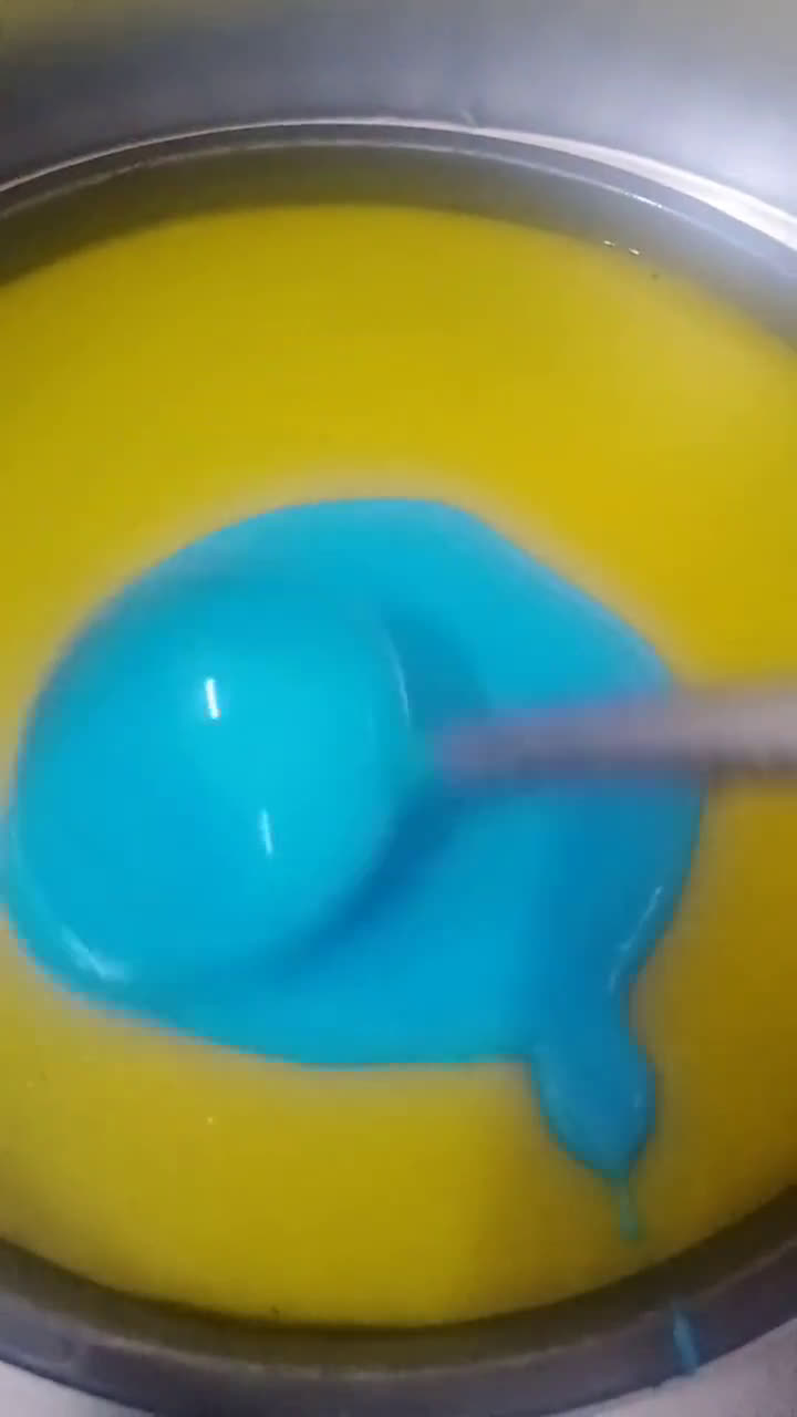 Gambar langkah 4 resipi Kuih Tepung Puli Melaka.