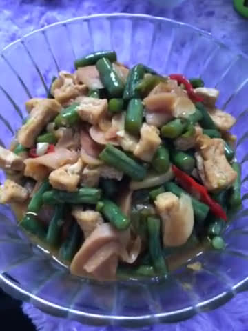 Foto langkah ke 7 dari resep Sayur kacang panjang tahu sosis.