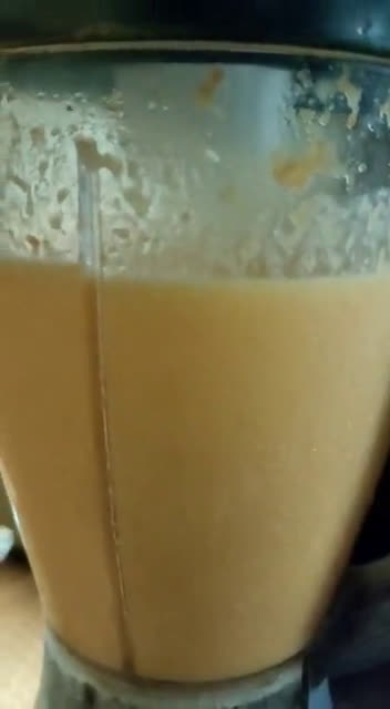 Foto langkah ke 2 dari resep Smoothies Nanas Wortel.