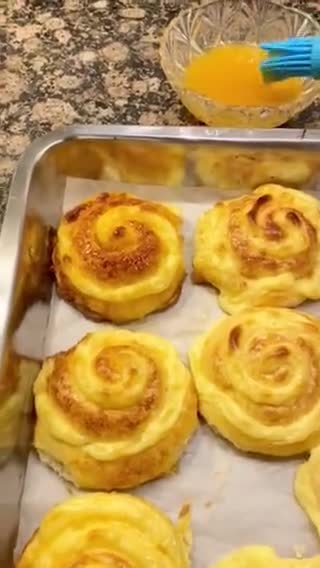 Foto del paso 9 de la receta: Caracolas Brioche con crema, “sin gluten”