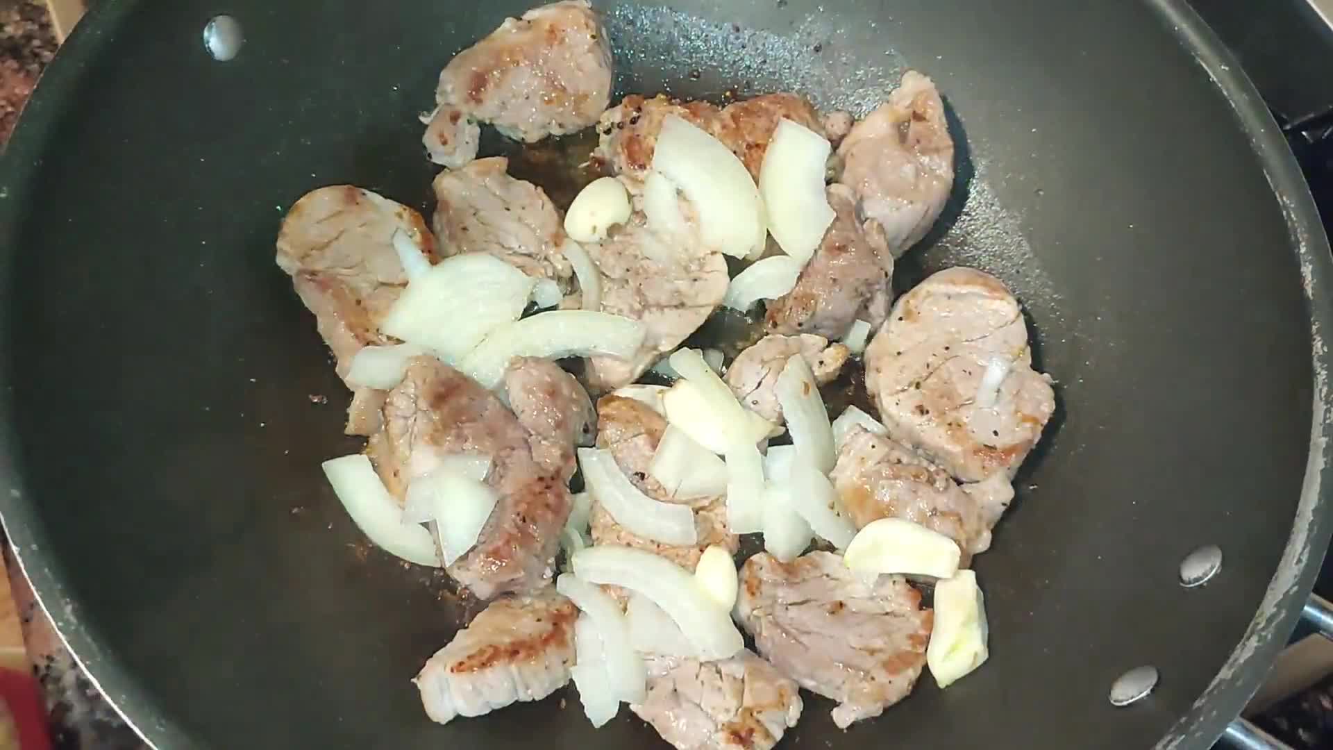 Foto del paso 4 de la receta: Mi solomillo con almendras