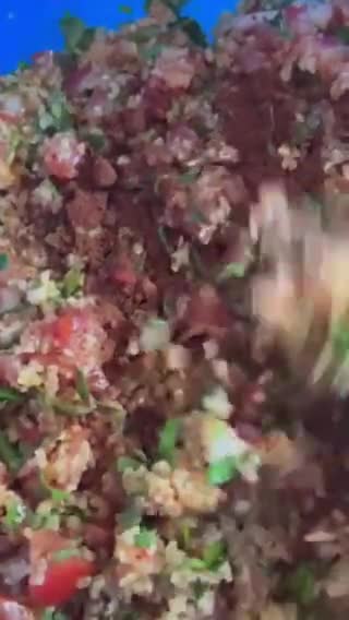 صورة لخطوة 1 من وصفة يالنجي بحشوة البرغل