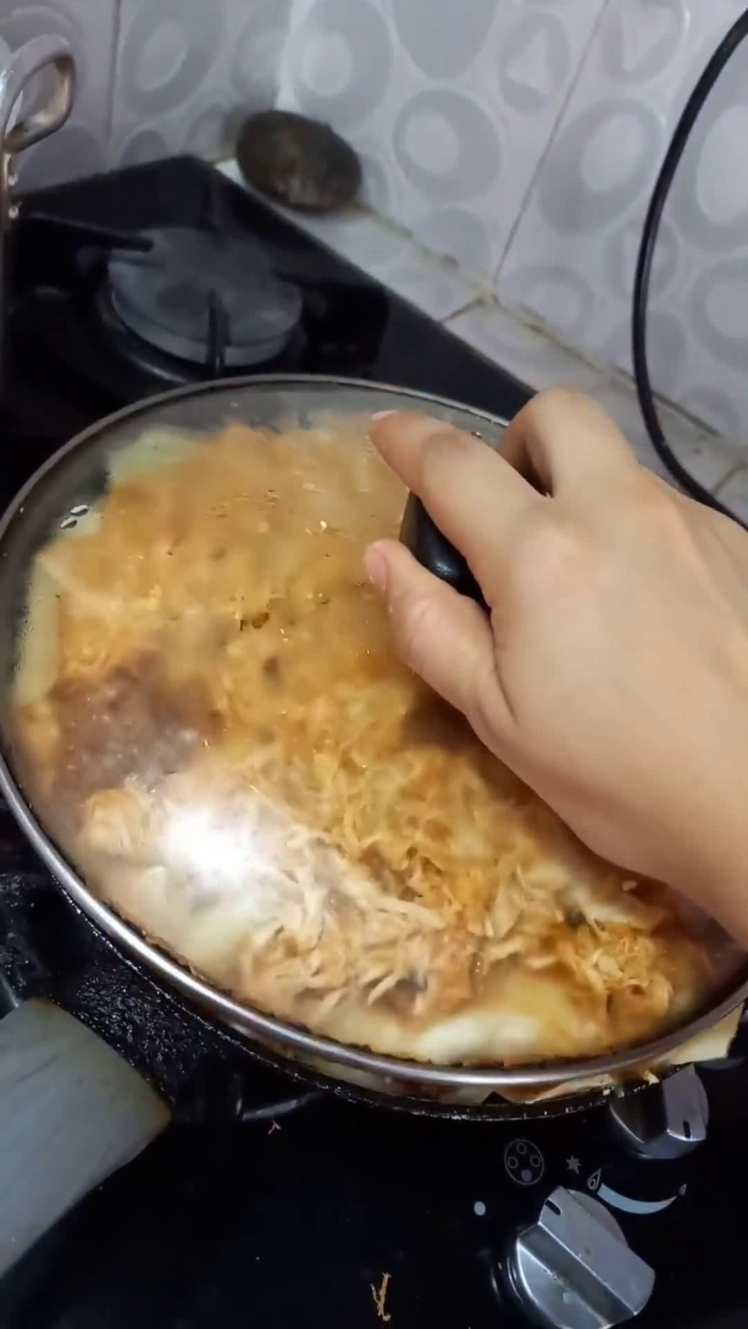 Foto del paso 5 de la receta: LASAÑA EN Sartén (SIN HORNO)