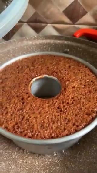 Foto langkah ke 3 dari resep Bolu sarang semut (dengan takaran sendok).