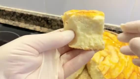 Foto del paso 15 de la receta: Tarta de queso rellena con manzanas