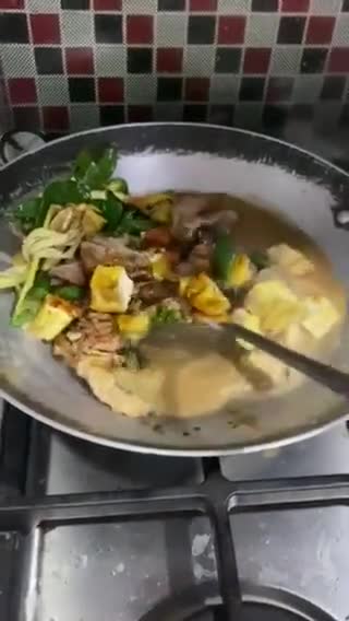 Foto langkah ke 4 dari resep Ati Ampela Masak Lombok Ijo.