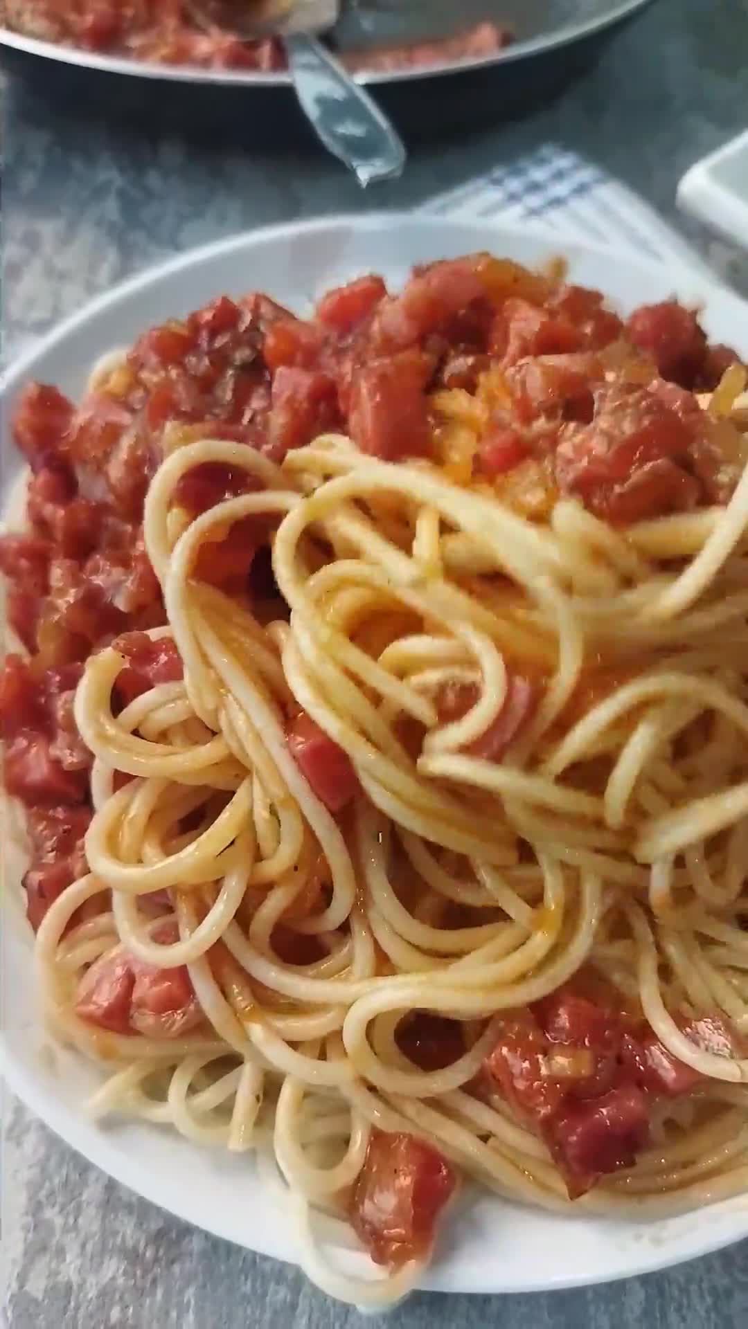 Foto langkah ke 4 dari resep Spaghetti Bolognese.