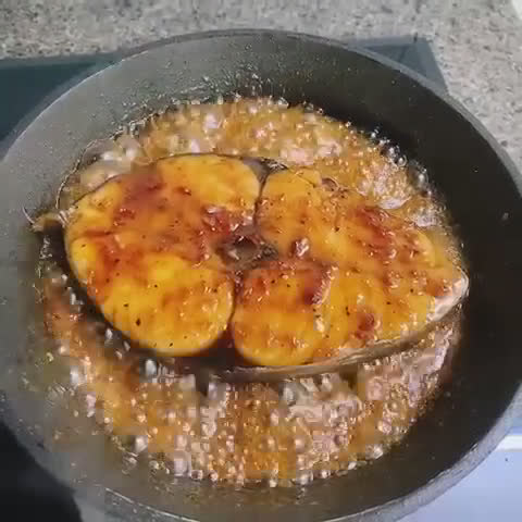 Hình bước làm 3 của món Cá Thu Kho Tiêu