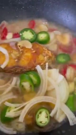 Gambar langkah 3 resipi 👩‍🍳Masak Asam Utara Ikan Jenahak.